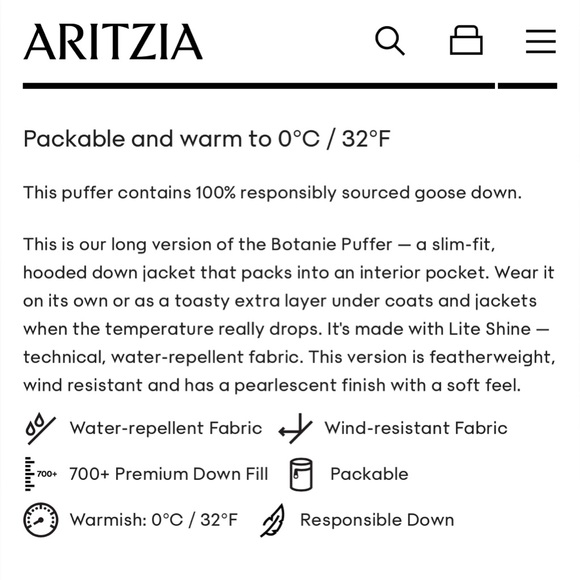 Aritzia TNA Bontanie Puffer Jacket - Picture 7 of 9